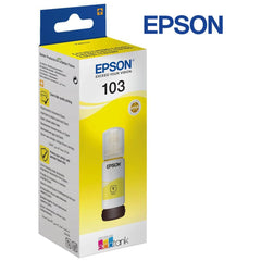 Epson 103 EcoTank Yellow Ink Bottle, 65ml