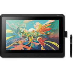 Wacom Cintiq 16 Creative Pen Display - 16" Full HD Graphic Drawing Monitor with Wacom Pro Pen 2, 8192 Pen Pressure Levels, for Windows &amp; Mac - Black