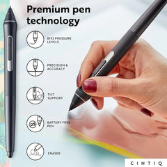 Wacom Cintiq 22 Creative Pen Display - 22" Full HD Graphic Drawing Monitor with Wacom Pro Pen 2, 8192 Pen Pressure Levels, for Windows &amp; Mac - Black