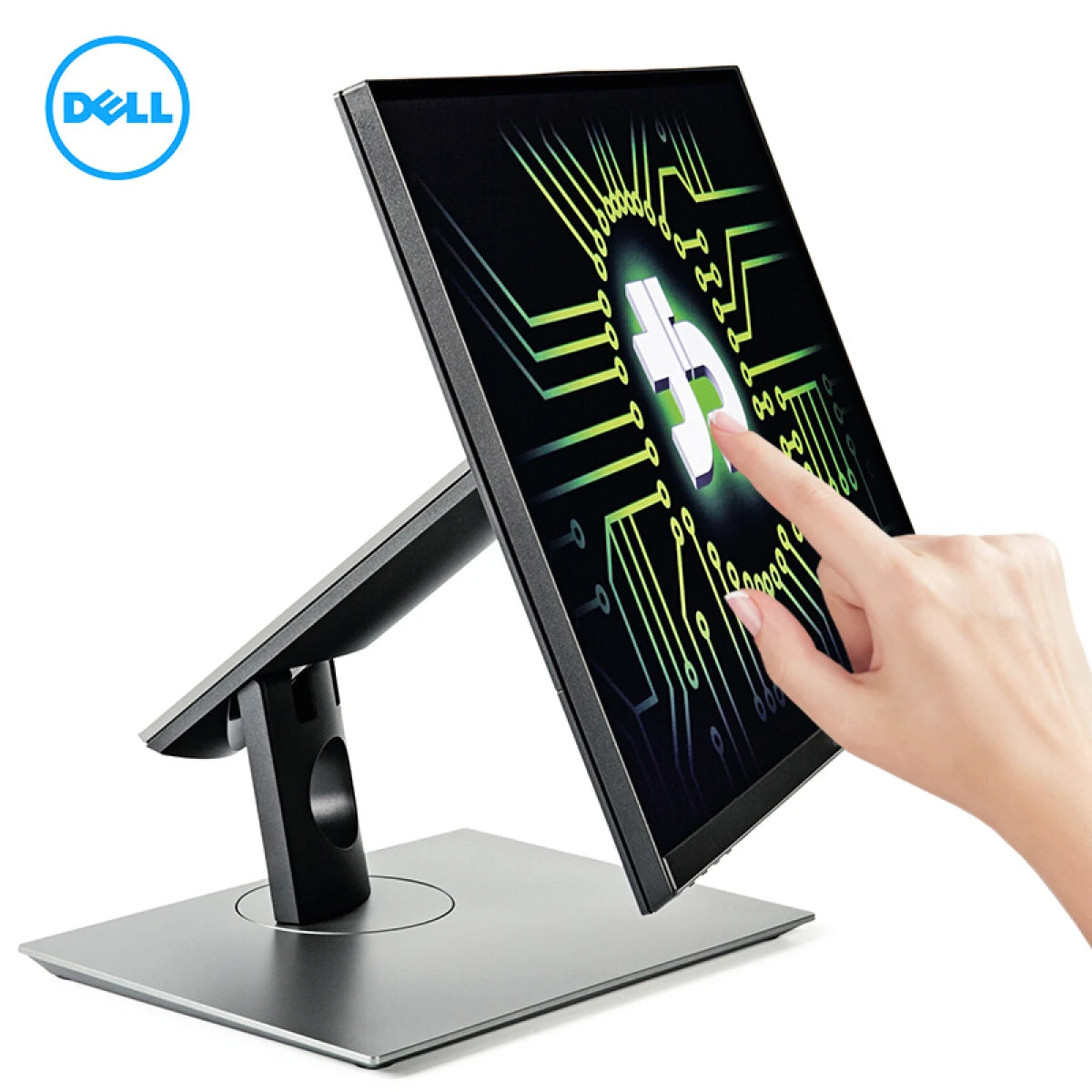 Dell P2418HT 24" IPS Full TouchScreen Monitor with Anti-glare, Flicker-free Technology, Adjustable Stand, DP, HDMI, VGA &amp; USB Hub Interface