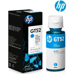 HP GT52 Refillable Cyan Ink Bottle, 70ml for Ink Tank Printers