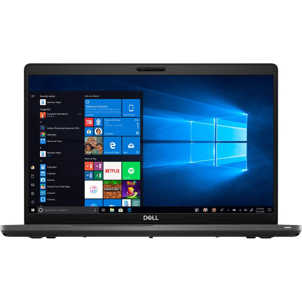 Dell Latitude 5500 Home and Business Laptop Intel i5-8265U 4-Core, 8GB RAM, 256GB PCIe SSD, Intel HD 620, 15.6" Full HD 1920x1080, Fingerprint, WiFi, Bluetooth, Webcam, 3xUSB 3.1, Win 10 Pro (Renewed)