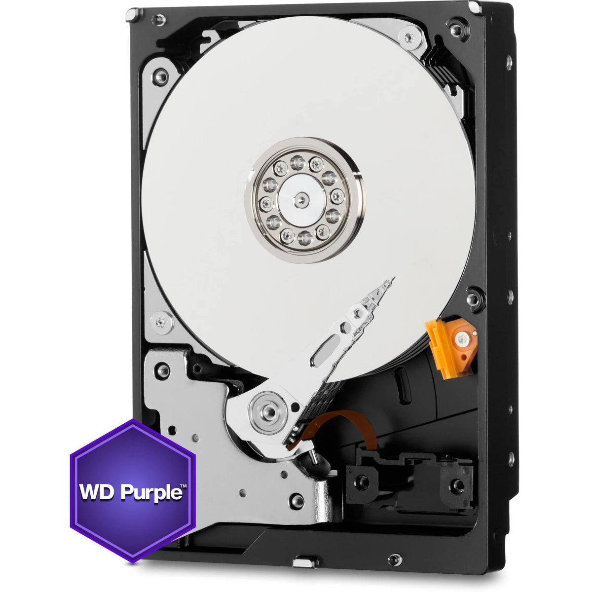 WD 8TB WD Purple Surveillance HDD SATA 6 Gb/s 128 MB Cache 3.5" Internal