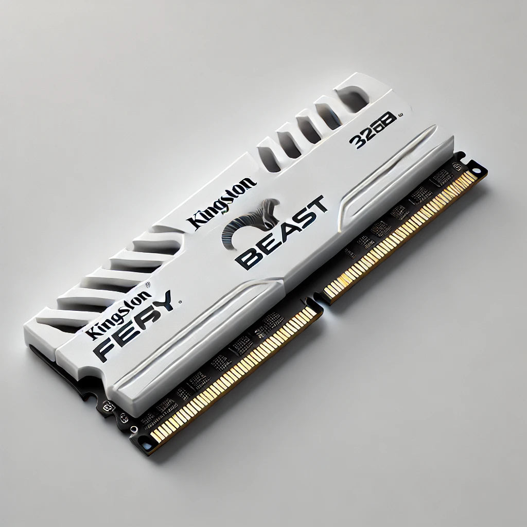 Kingston FURY Beast 32GB DDR5 6000MHz Desktop Memory - White