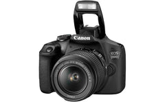 Canon EOS 2000D 24.2 MP DSLR Camera With EF-S 18-55 mm f/3.5-5.6 IS II Lens - Black