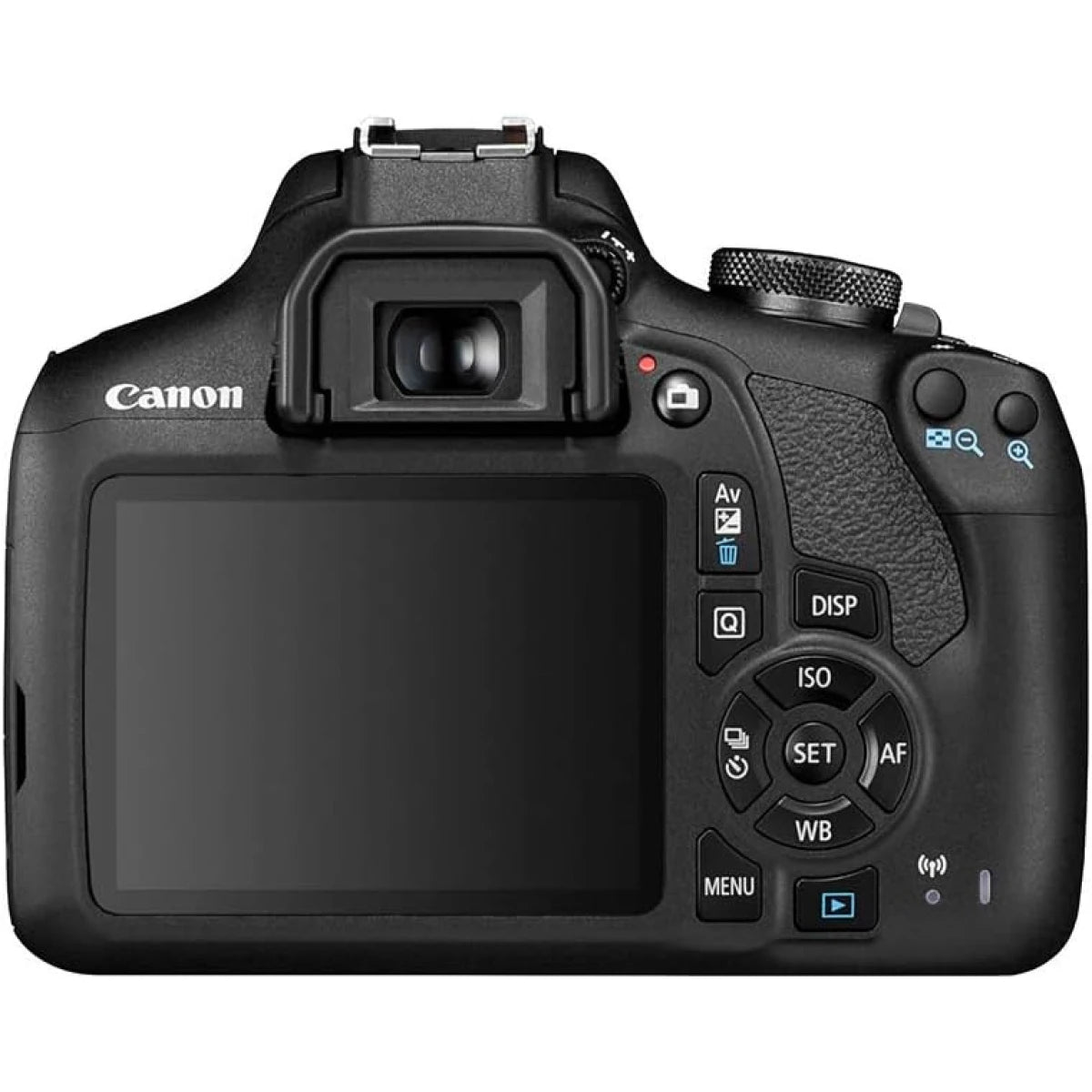 Canon EOS 2000D 24.2 MP DSLR Camera With EF-S 18-55 mm f/3.5-5.6 IS II Lens - Black