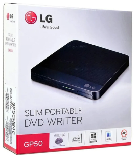 LG Electronics 8X USB 2.0 Slim Portable DVD Rewriter