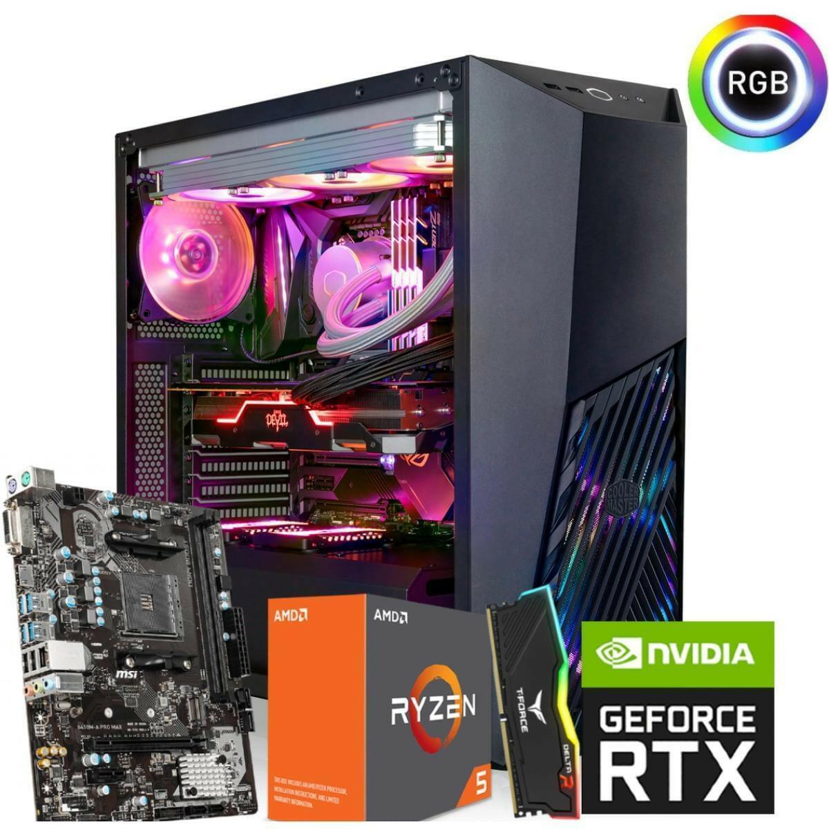 PC Build Gaming PCs AMD RYZEN 5 3500X // RTX 3050 8GB // 16GB RAM - Custom Build