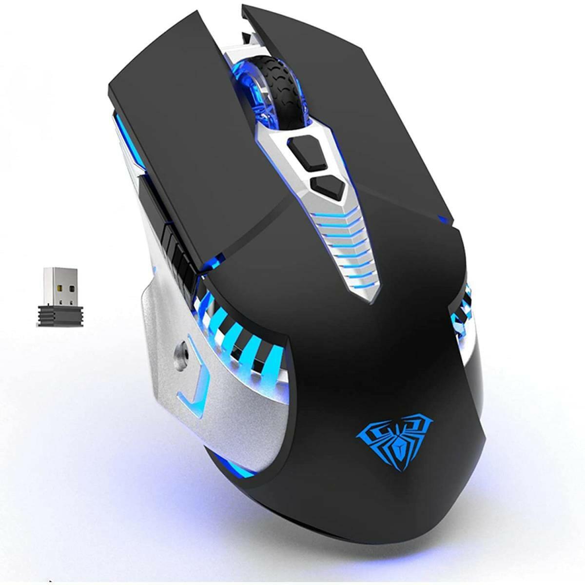 AULA GAMING MOUSE AULA sc200 Rechargeable Bluetooth Gaming Mouse RGB