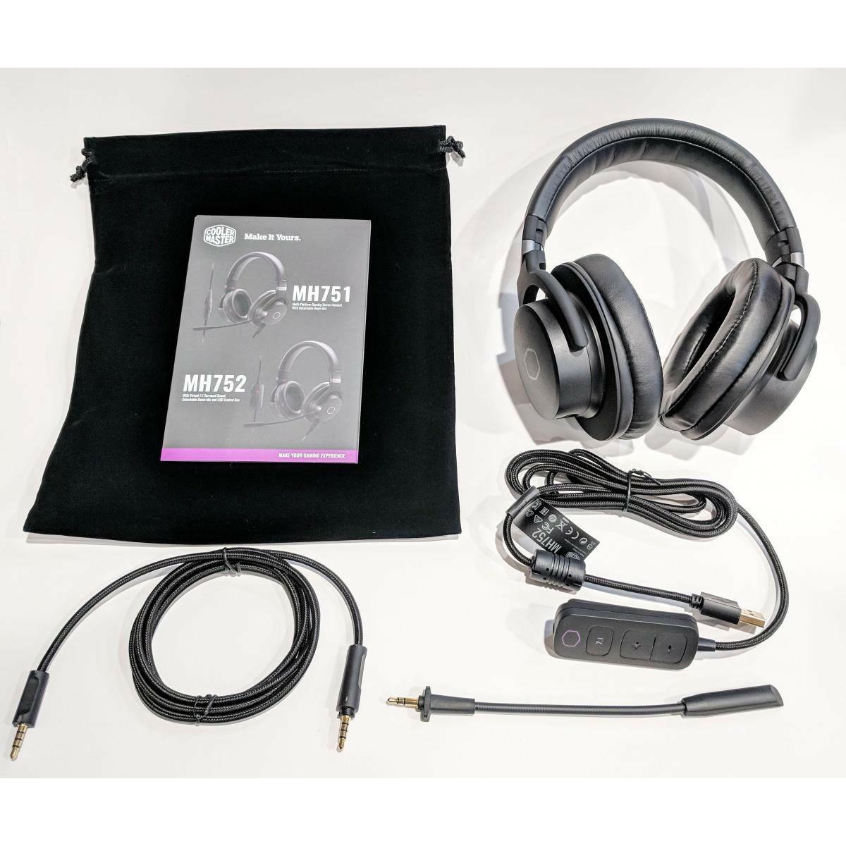 COOLER MASTER GAMING HEADSET Cooler Master MH752 Gaming Headset with Virtual 7.1 Surround Sound