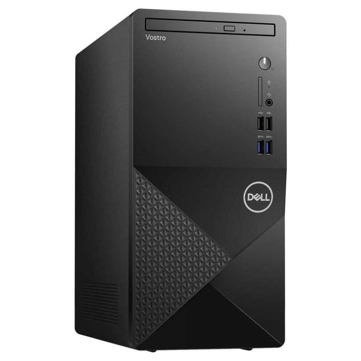 DELL Desktop Computers Dell Vostro 3910 Tower Business Desktop, 12th Gen Intel Core i5-12400, 4GB DDR4 Memory, 1TB HDD, DVD, Wi-Fi and Bluetooth-Black