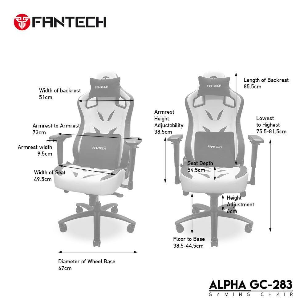 FANTECH Gaming Chairs FANTECH ALPHA GC-283 GAMING CHAIR