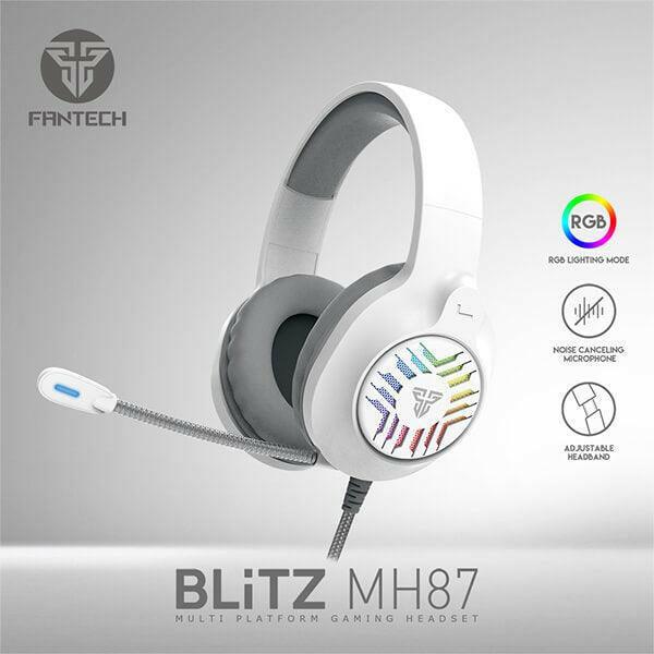 FANTECH GAMING HEADSET Fantech Blitz mh87 space edition multi platform gaming headset