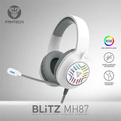 FANTECH GAMING HEADSET Fantech Blitz mh87 space edition multi platform gaming headset