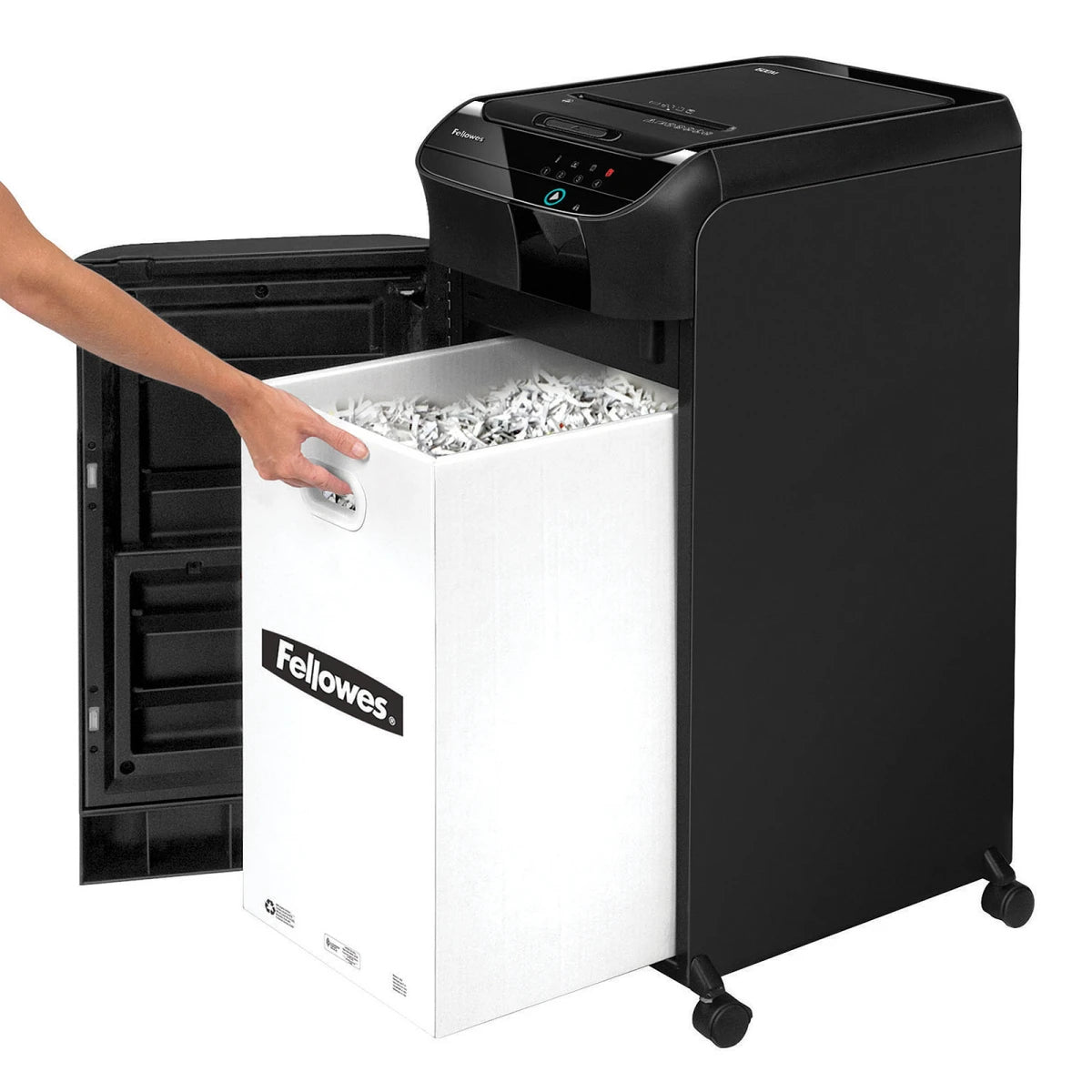 Fellowes AutoMax 600M 600-Sheet Auto Feed Micro-Cut Paper Shredder