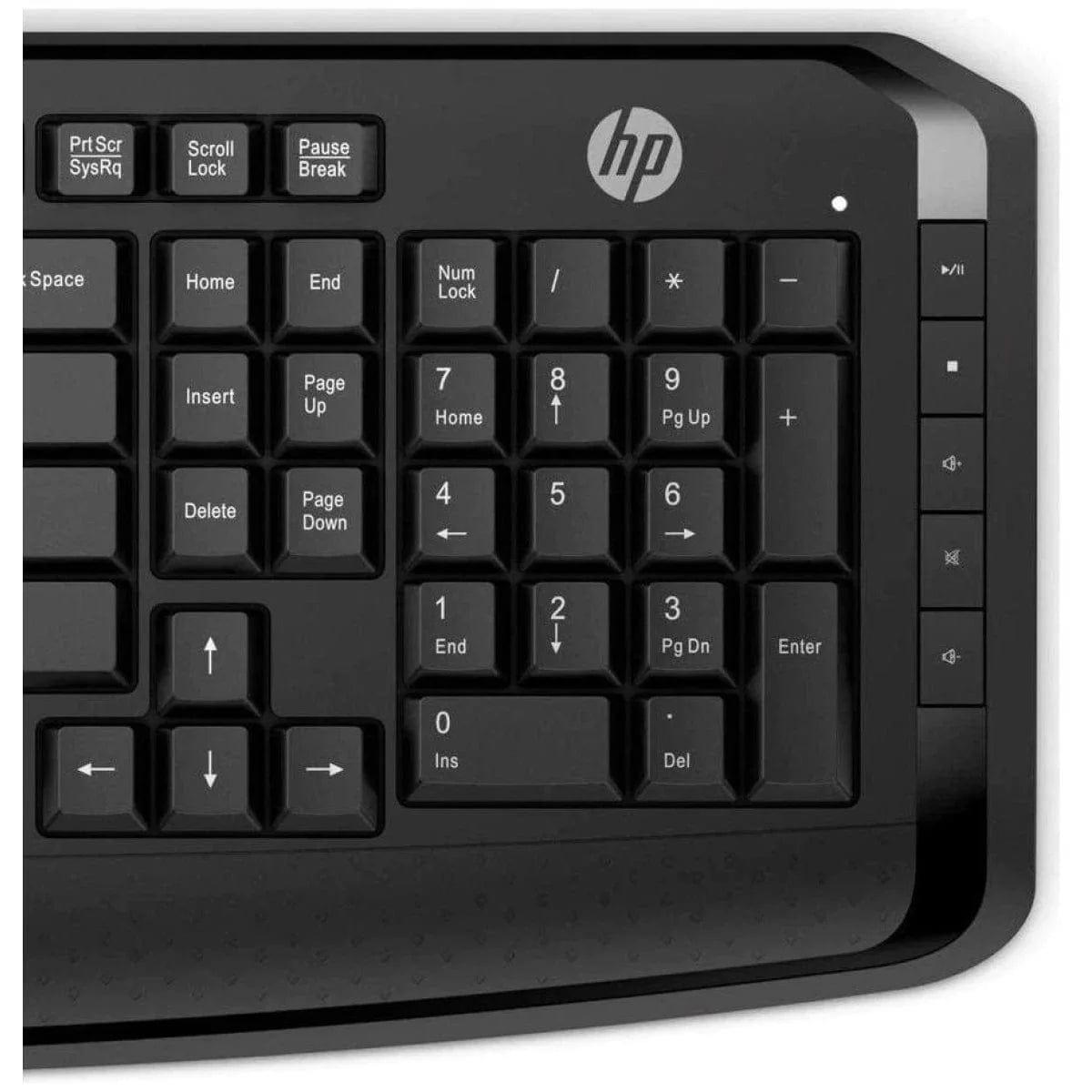 FANTECH Keyboard HP 300 Wireless Keyboard and Mouse Combo Arabic / English Layout - Black