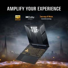 ASUS TUF Gaming A16 (2024) FA607PI - AMD Ryzen 9 7845HX, NVIDIA RTX 4070 8GB, 32GB RAM, 1TB SSD, 16" 165Hz IPS Display