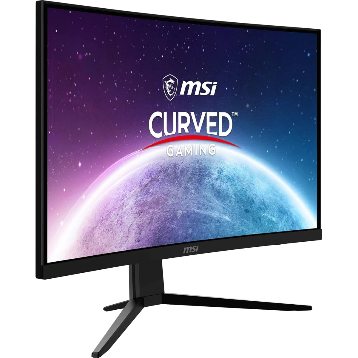 MSI G2422C 24" Curved Gaming Monitor - 1500R, Full HD, 180Hz, 1ms, AMD FreeSync, Frameless, Night Vision, Anti-Flicker, Less Blue Light