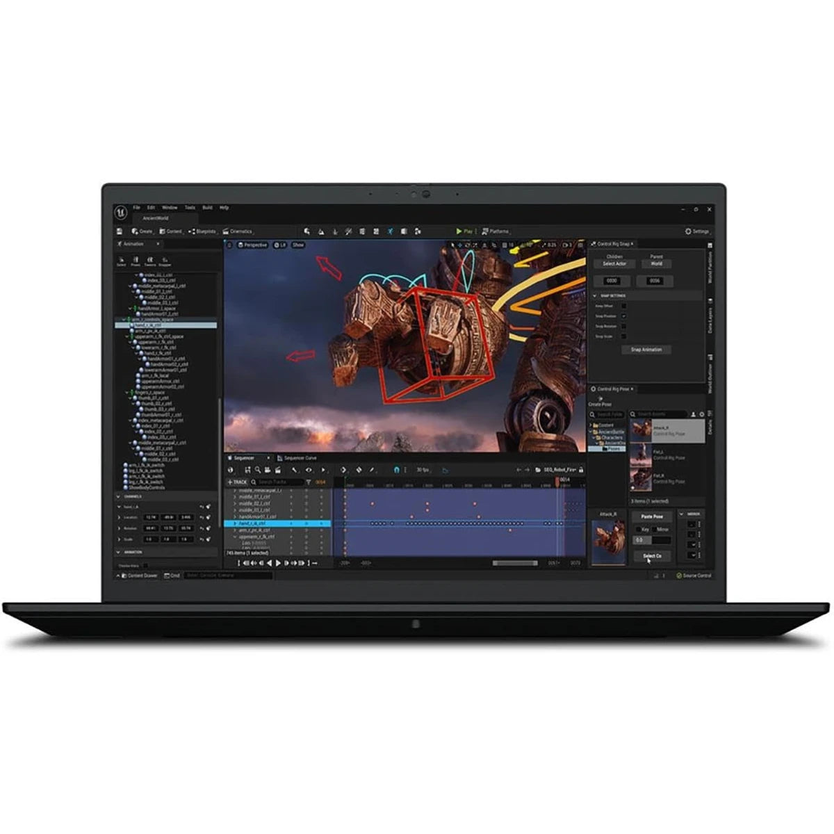 Lenovo ThinkPad P1 Gen 6 (2023) - 13th Gen Intel Core i9, NVIDIA RTX 4090 16GB GDDR6, 64GB RAM, 4TB NVMe SSD, 16" UHD+ OLED Touchscreen - Black