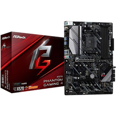 ASRock X570 PHANTOM GAMING 4 AM4 USB 3.2 2x M.2 SSD Motherboard