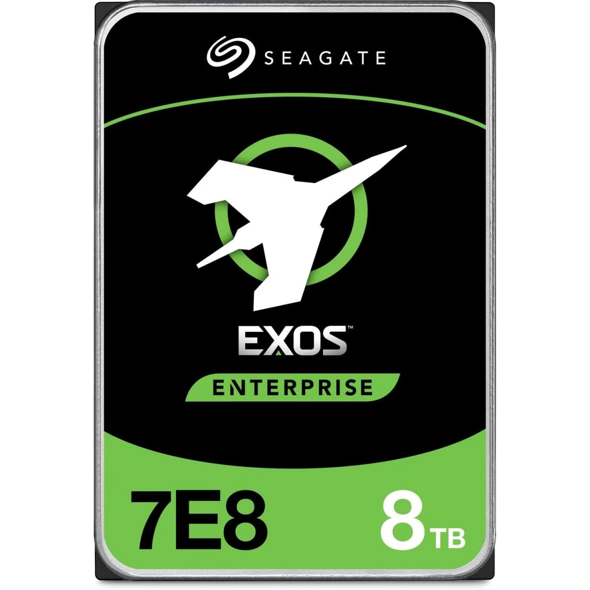 Seagate Exos 7E8 8TB Internal HDD - CMR, 3.5 Inch, 7200 RPM, 128MB Cache, 6Gb/s - For Enterprise Data Center