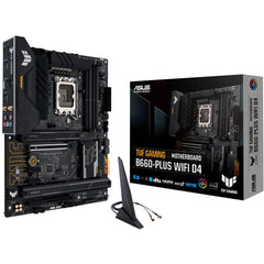 ASUS TUF Gaming B660-PLUS D4 WIFI 6 Intel 12th Gen Motherboard PCIe 4.0 DDR4 2xM.2 slots USB Type-C