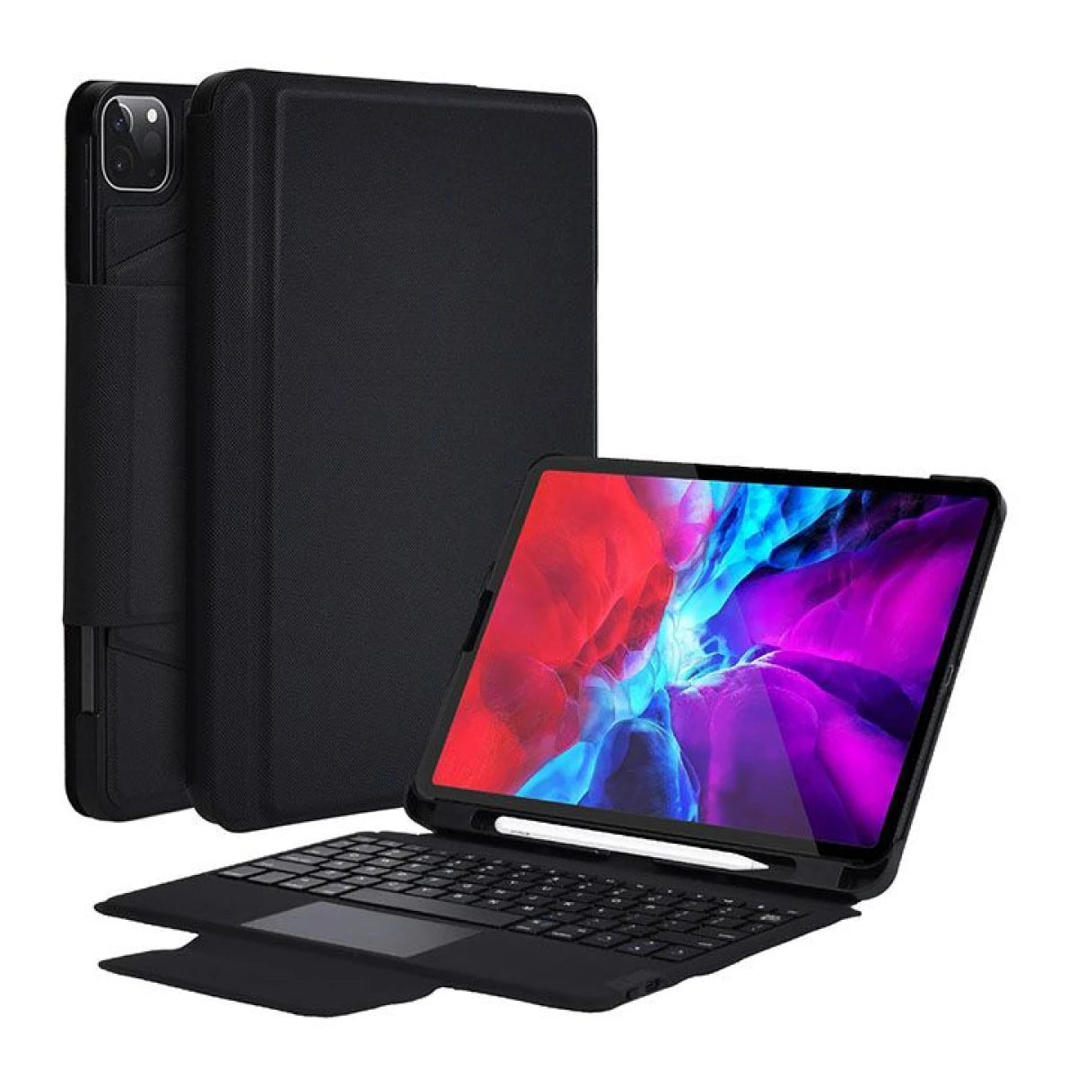 Choetech BH-012 Wireless Keyboard Case for iPad Pro 11" - Arabic/English Layout, Black