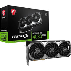 MSI Gaming RTX 4080 Super 16G Ventus 3X OC Edition – 16GB GDDR6X, Extreme Clock 2595 MHz, 256-Bit Graphics Card