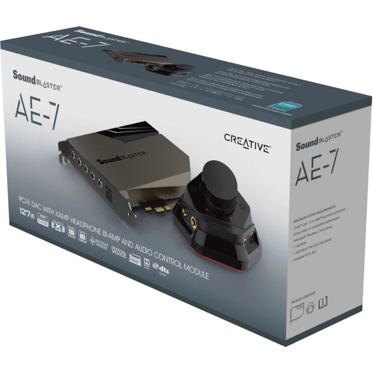 Creative Sound Blaster AE-7 Hi-Res Discrete 5.1 / Virtual 7.1 Sound Card