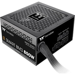 Thermaltake Smart BM3 850W 80Plus Bronze ATX 3.0 &amp; PCIe 5.0 Ready Semi-Modular Power Supply - Black