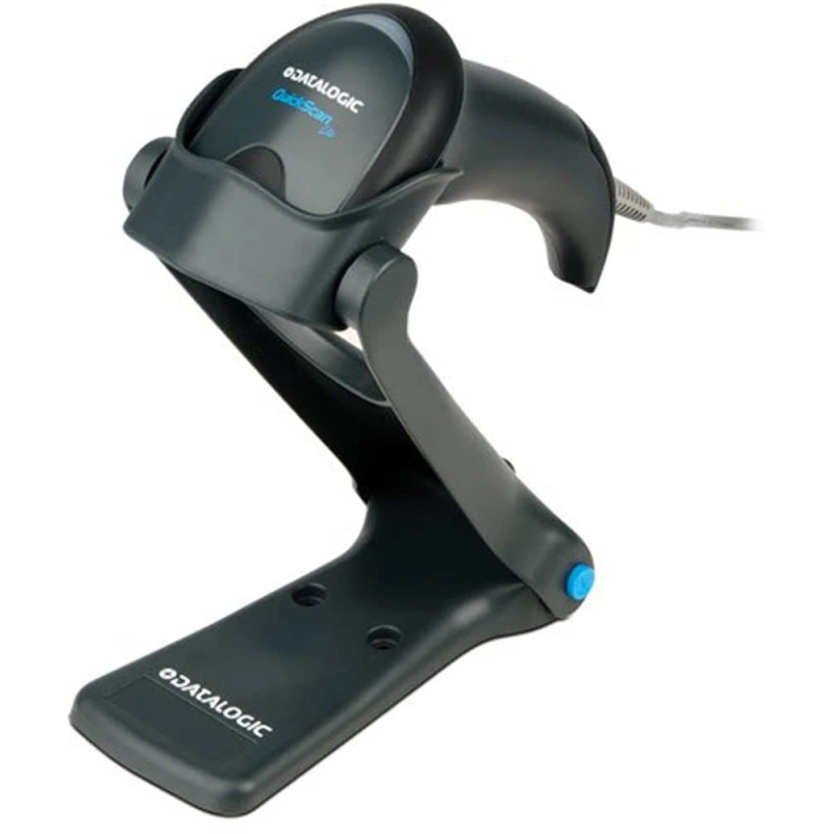 Datalogic QuickScan Lite QW2100 1D USB Linear Imager with Green Spot, Black (Includes USB Cable and Stand)