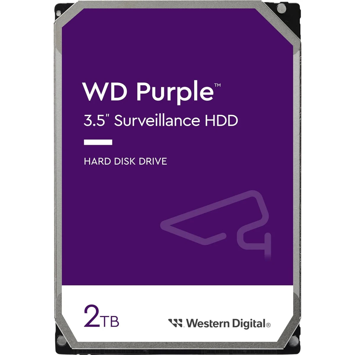 Western Digital 2TB Purple Surveillance Internal Hard Drive HDD 64 MB Cache 3.5" SATA