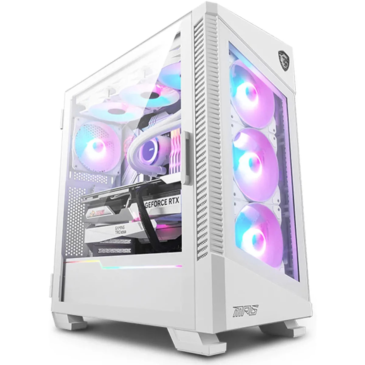 MSI MPG Velox 100R Mid-Tower Case - White