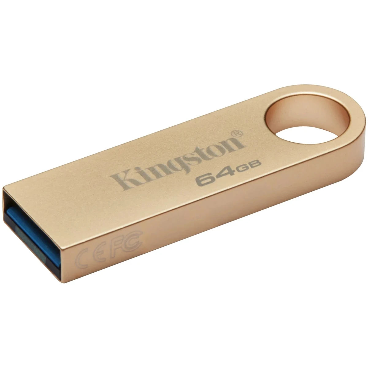 Kingston DataTraveler SE9 G3 64GB USB Flash Drive USB 3.2 Gen 1 Speed Up to 220MB/s Premium Metal Casing