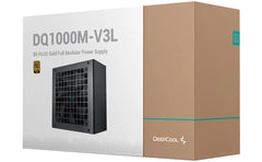 DeepCool DQ1000M-V3L 1000W 80+ Gold Full Modular Japanese Capacitors Power Supply - Black