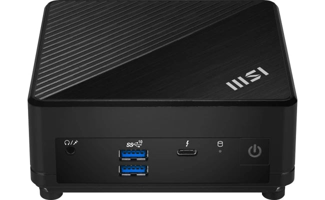 MSI Cubi 5 12M (2023) Mini PC Barebone 0.7L – Intel 12th Gen Core i5, 10-Cores, Support for Matrix Display &amp; Dual LAN – For Home &amp; Business