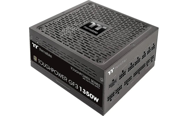 Thermaltake Toughpower GF3 1350W 80+ Gold Full Modular Power Supply with 12VHPWR Connectors, PCIe 5.0 Ready