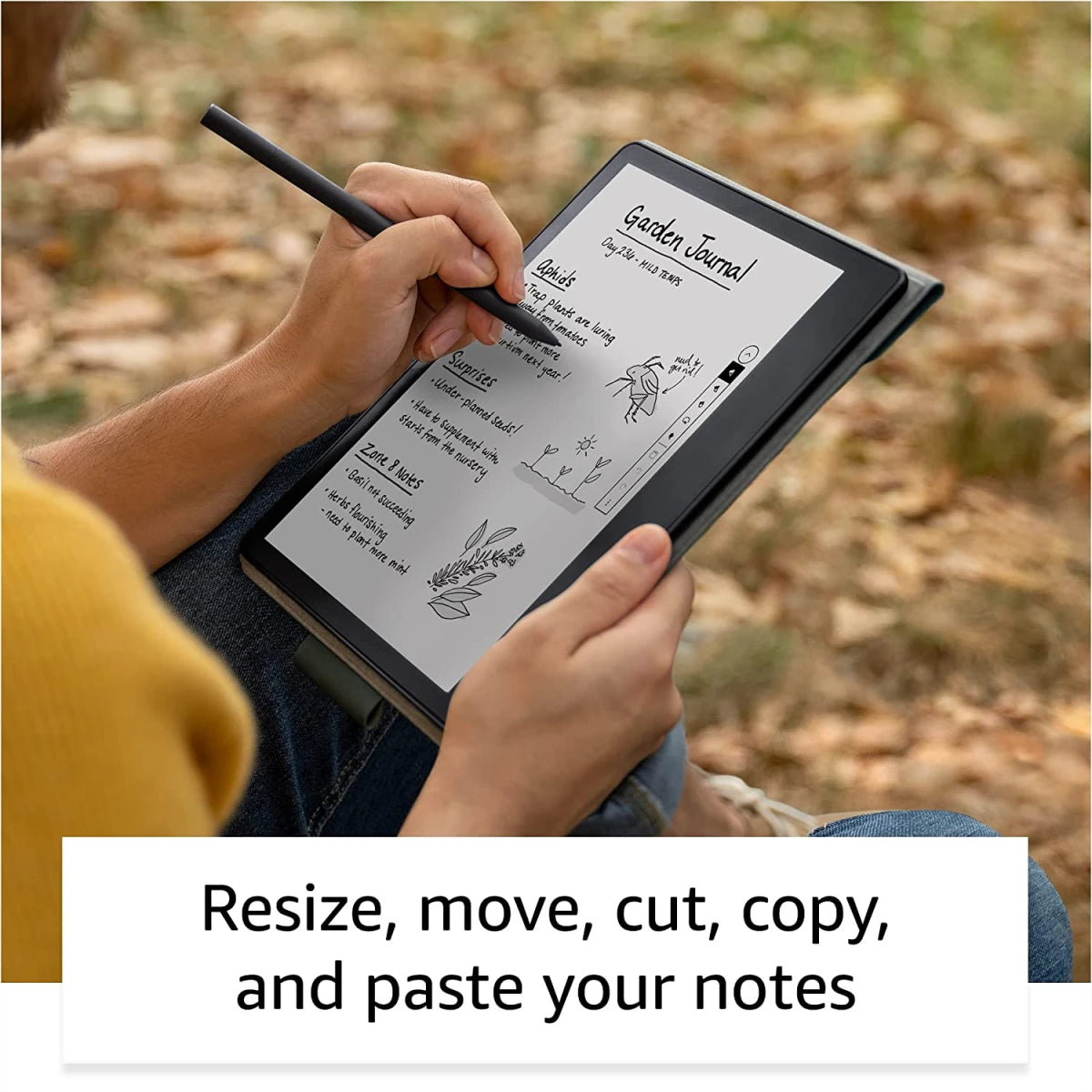 Amazon Kindle Scribe E-Reader (2022) - 32GB Storage, 10.2" Display, Premium Pen, Gray