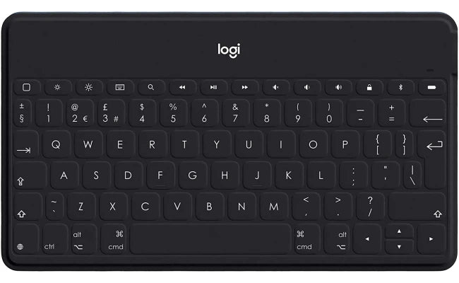 Logitech Keys-To-Go Wireless Bluetooth Keyboard - Ultra-Portable, Spill-Resistant, for iOS Devices