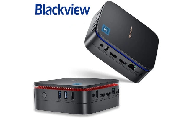 Blackview MP60 Mini PC – Intel Celeron N5095, 4-Cores, 16GB RAM, 512GB SSD, Mini PC Barebone for Home &amp; Business