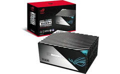 ASUS ROG Thor 1600W 80+ Titanium Fully Modular Power Supply with OLED Display, 135mm Fan, and Aura Sync