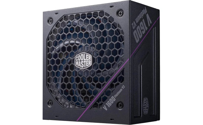 Cooler Master V Platinum 1600 V2 ATX 3.1 Full Modular 80+ Platinum Dual RTX 4000 Support Purple Anodic-Coated Heat Sink Mobius Fan