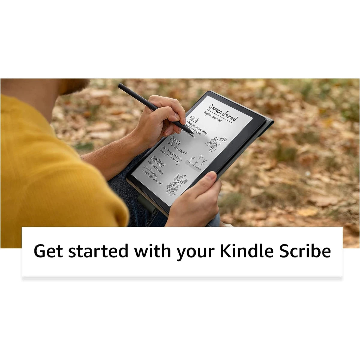 Amazon Kindle Scribe E-Reader (2022) - 32GB Storage, 10.2" Display, Premium Pen, Gray