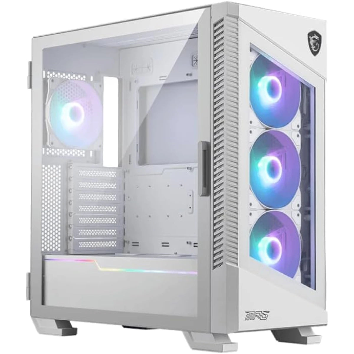 MSI MPG Velox 100R Mid-Tower Case - White