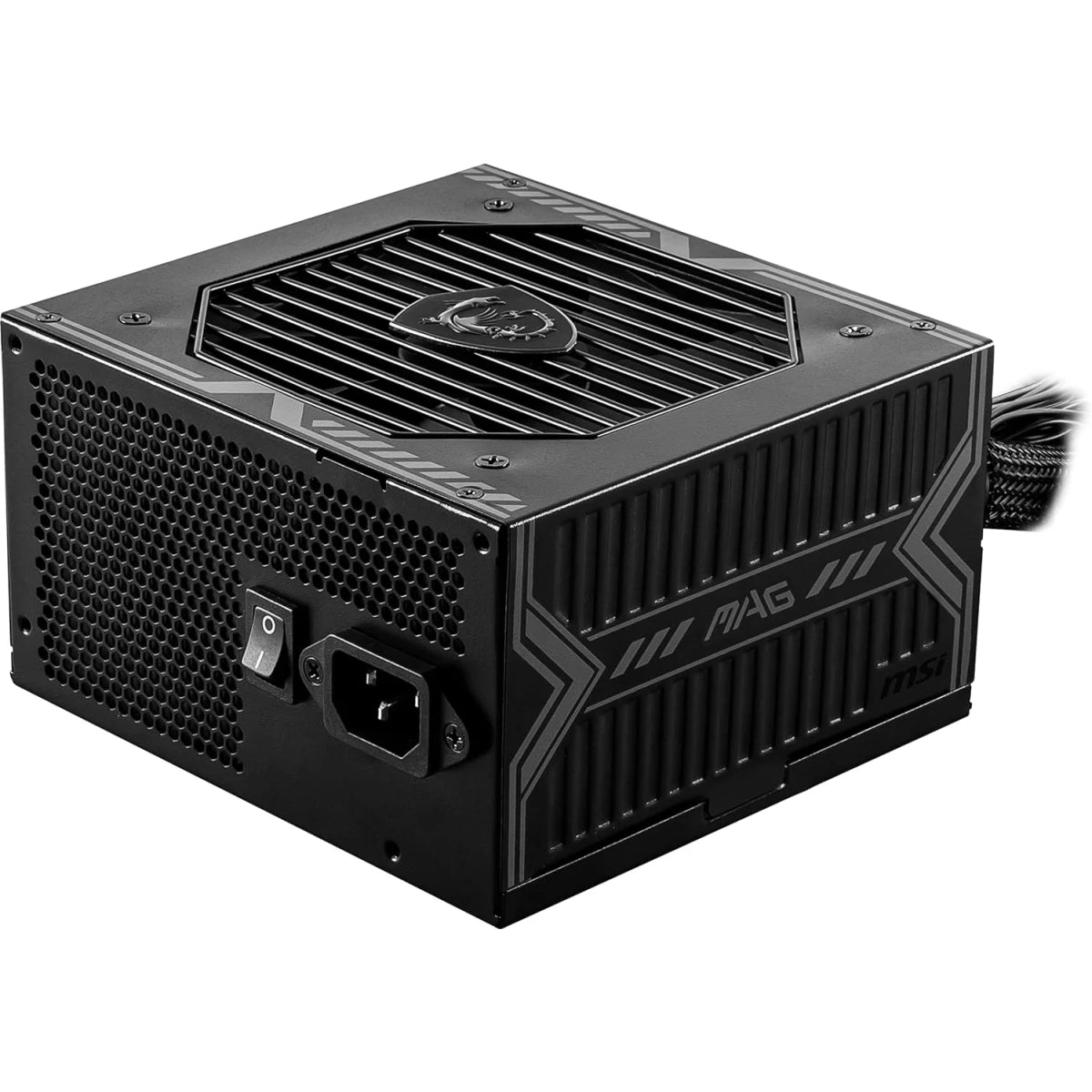 MSI MAG A750BN 750W PCIe 5.0 80 Plus Bronze Certified Gaming Power Supply ATX Compact Size - Black