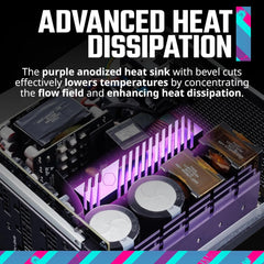 Cooler Master V Platinum 1600 V2 ATX 3.1 Full Modular 80+ Platinum Dual RTX 4000 Support Purple Anodic-Coated Heat Sink Mobius Fan