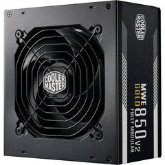 Cooler Master MWE Gold 850 V2 Full Modular 850W PSU - 2 EPS Connectors, 120mm HDB Fan, Semi-Fanless Operation