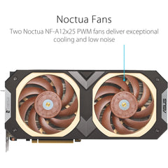 ASUS GeForce RTX™ 4080 SUPER Noctua OC Edition – 16GB GDDR6X, PCIe 4.0, DLSS 3, Optimized Vapor Chamber, GPU Tweak III