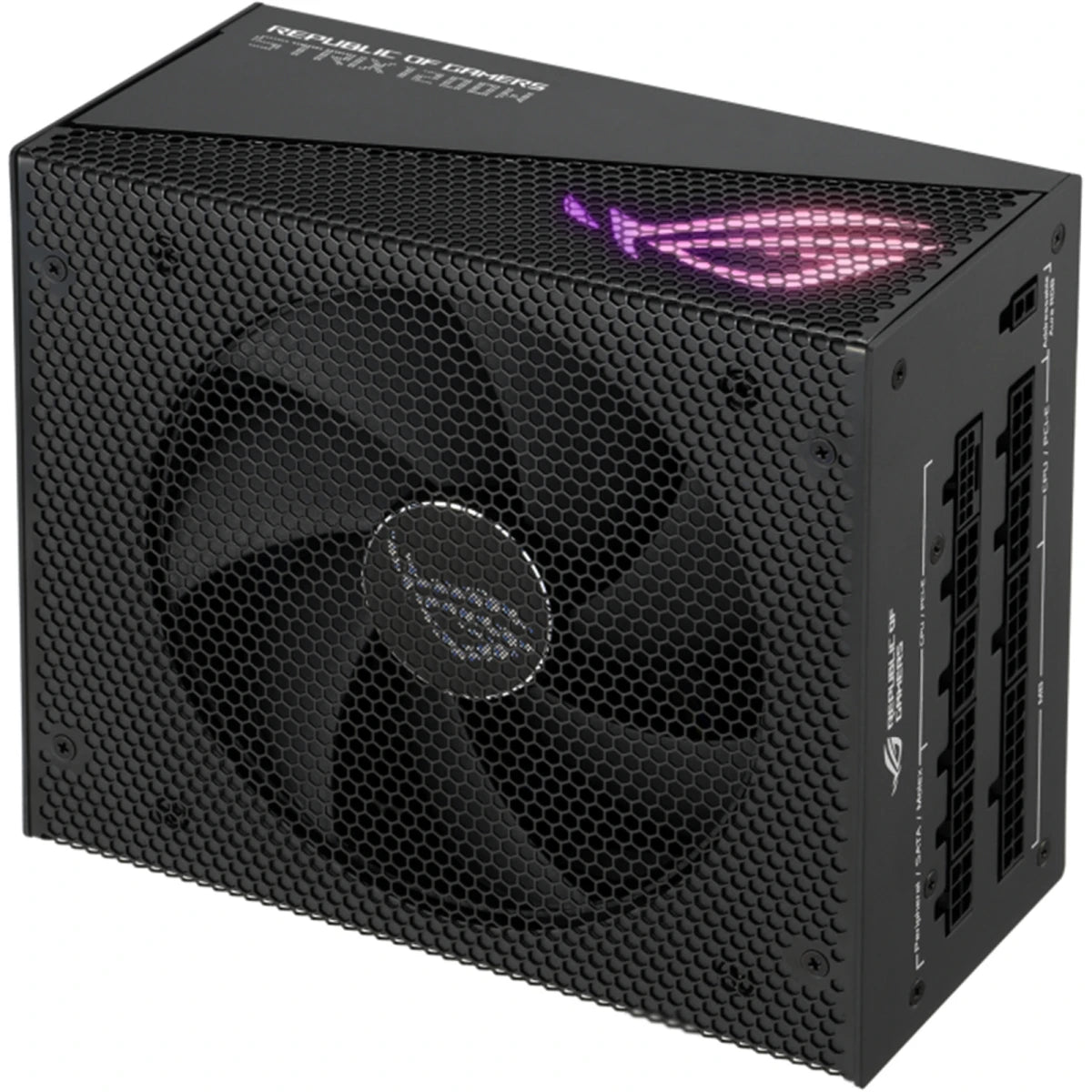 ASUS ROG Strix 850W Gold Aluminum Axial-tech Fan PCIe Gen 5.0 Fully Modular Power Supply - Aura Edition