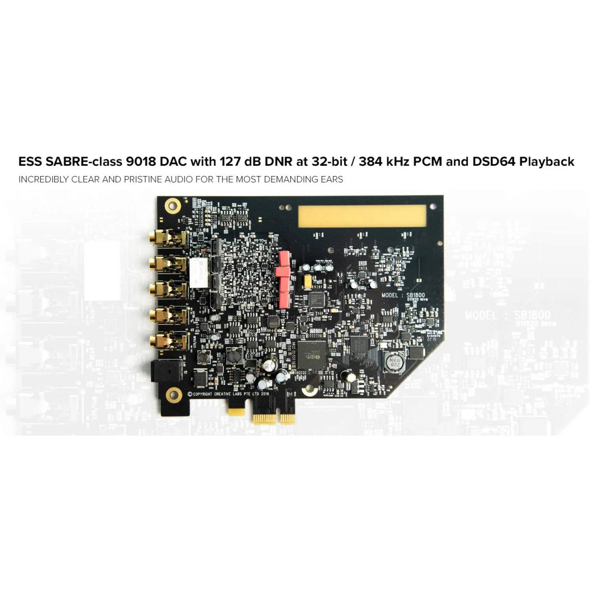 Creative Sound Blaster AE-7 Hi-Res Discrete 5.1 / Virtual 7.1 Sound Card